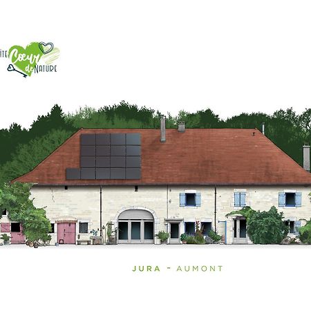 Gite Coeur De Nature Abergement-le-Grand Exteriör bild