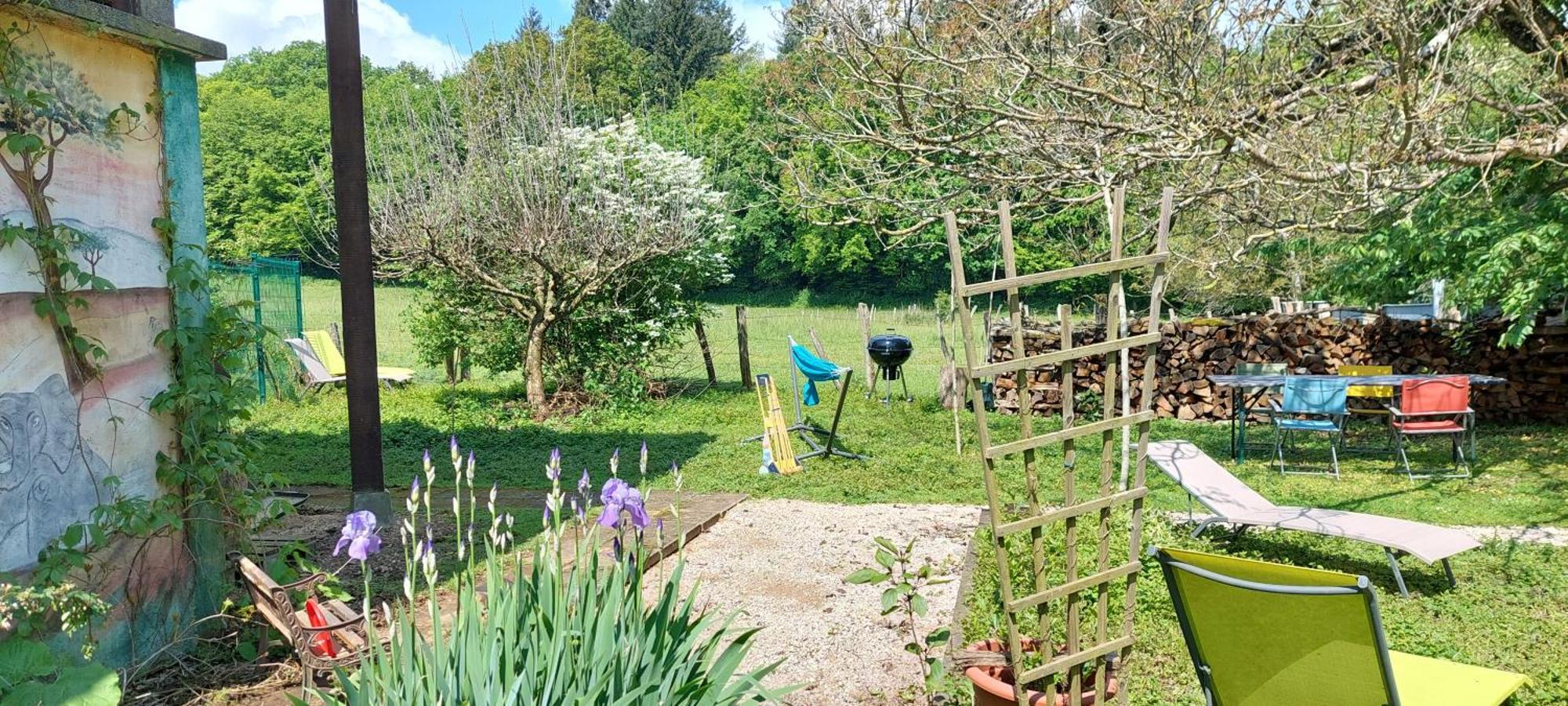 Gite Coeur De Nature Abergement-le-Grand Exteriör bild