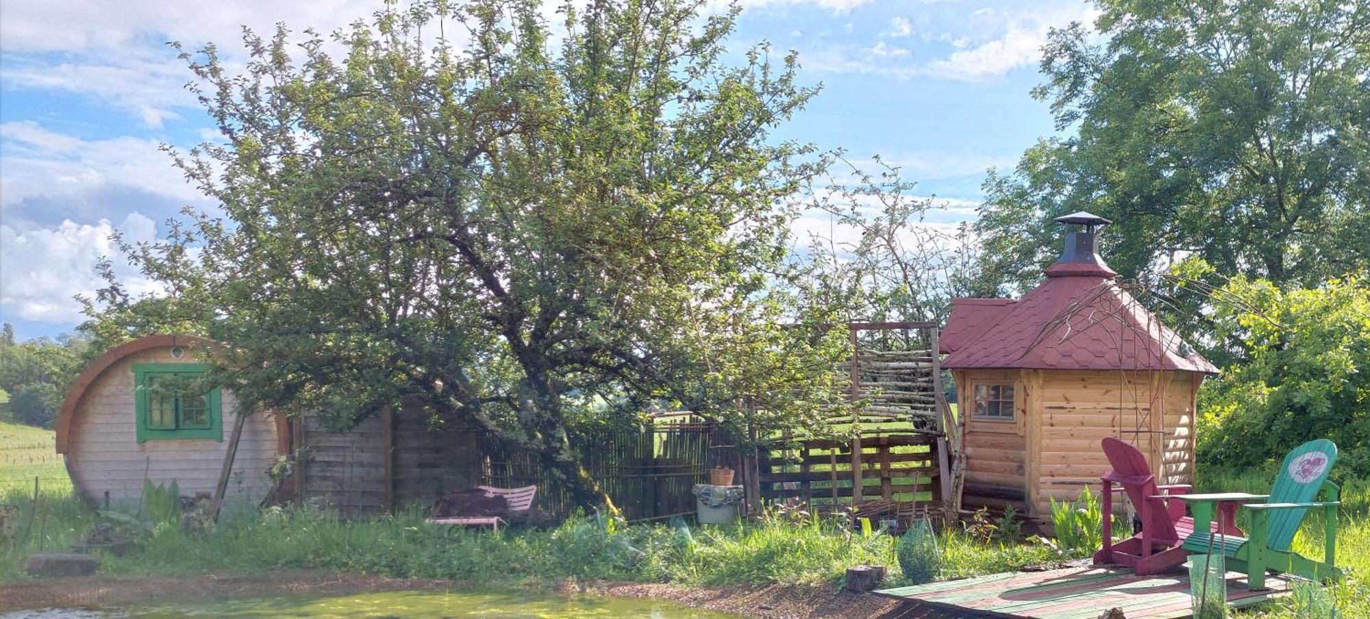 Gite Coeur De Nature Abergement-le-Grand Exteriör bild